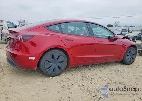2024 Tesla Model 3 from USA, damaged, VIN 5YJ3E1EB9RF768069